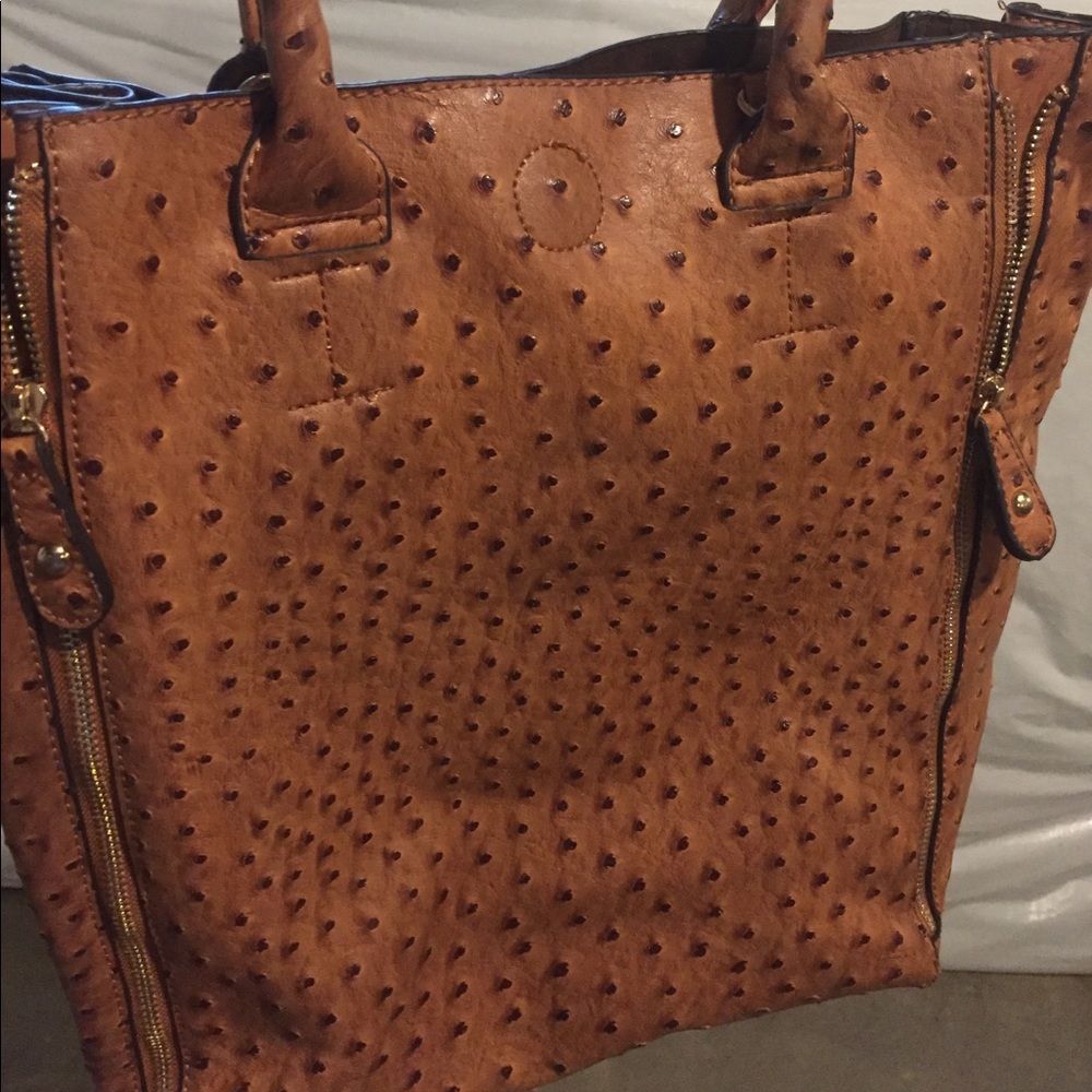 Brown tote, bought at Francesca’s.